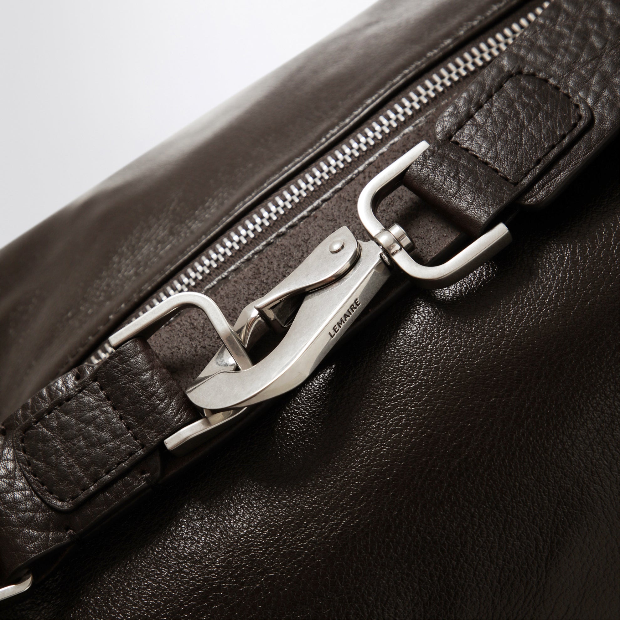 Sac Quiver Clip marron en cuir