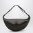 Dark brown Quiver Clip bag in leather