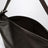 Dark brown Quiver Clip bag in leather