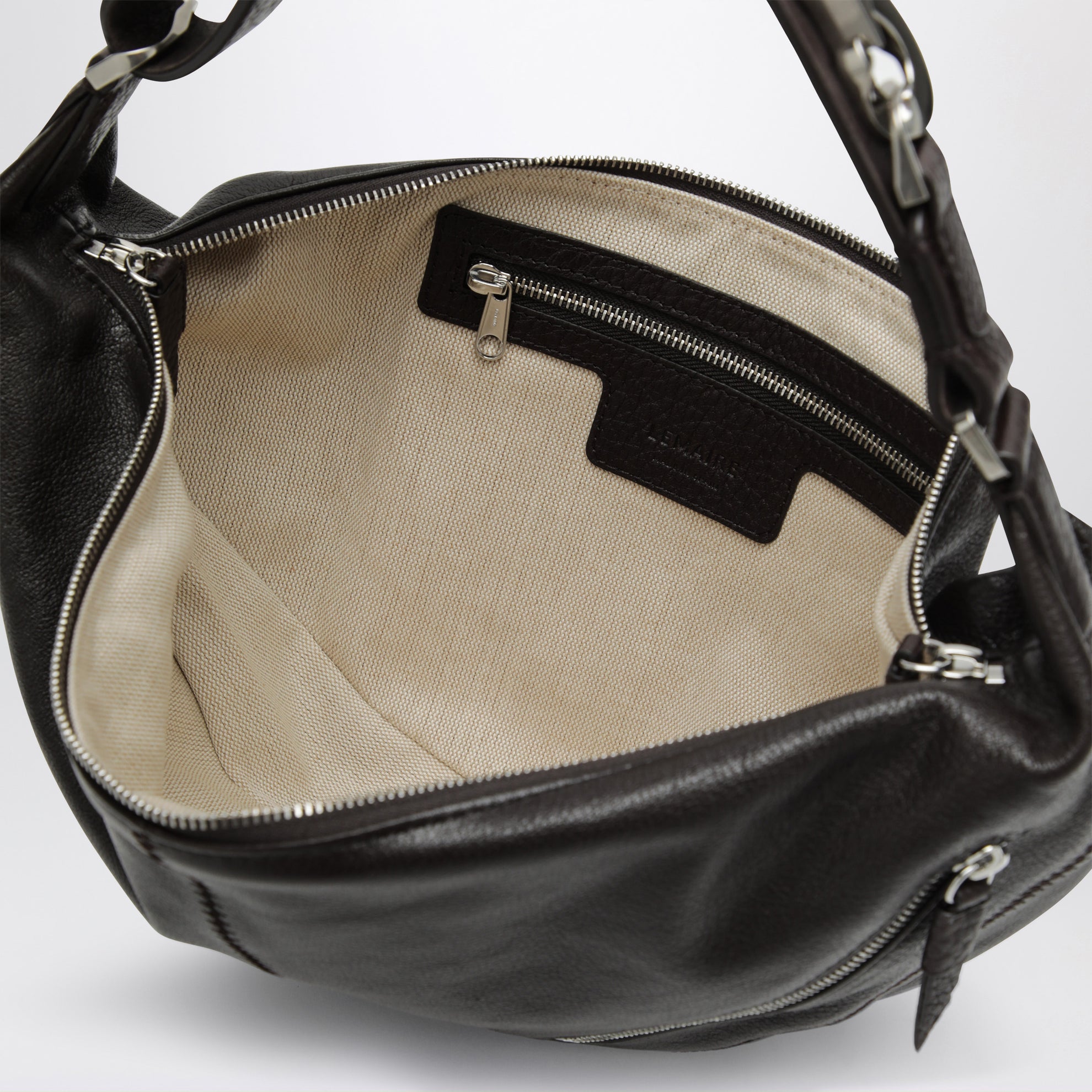 Quiver Clip Mini Dark Chocolate Buffalo Leather Bag