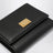 Black Dauphine Calf Leather Wallet