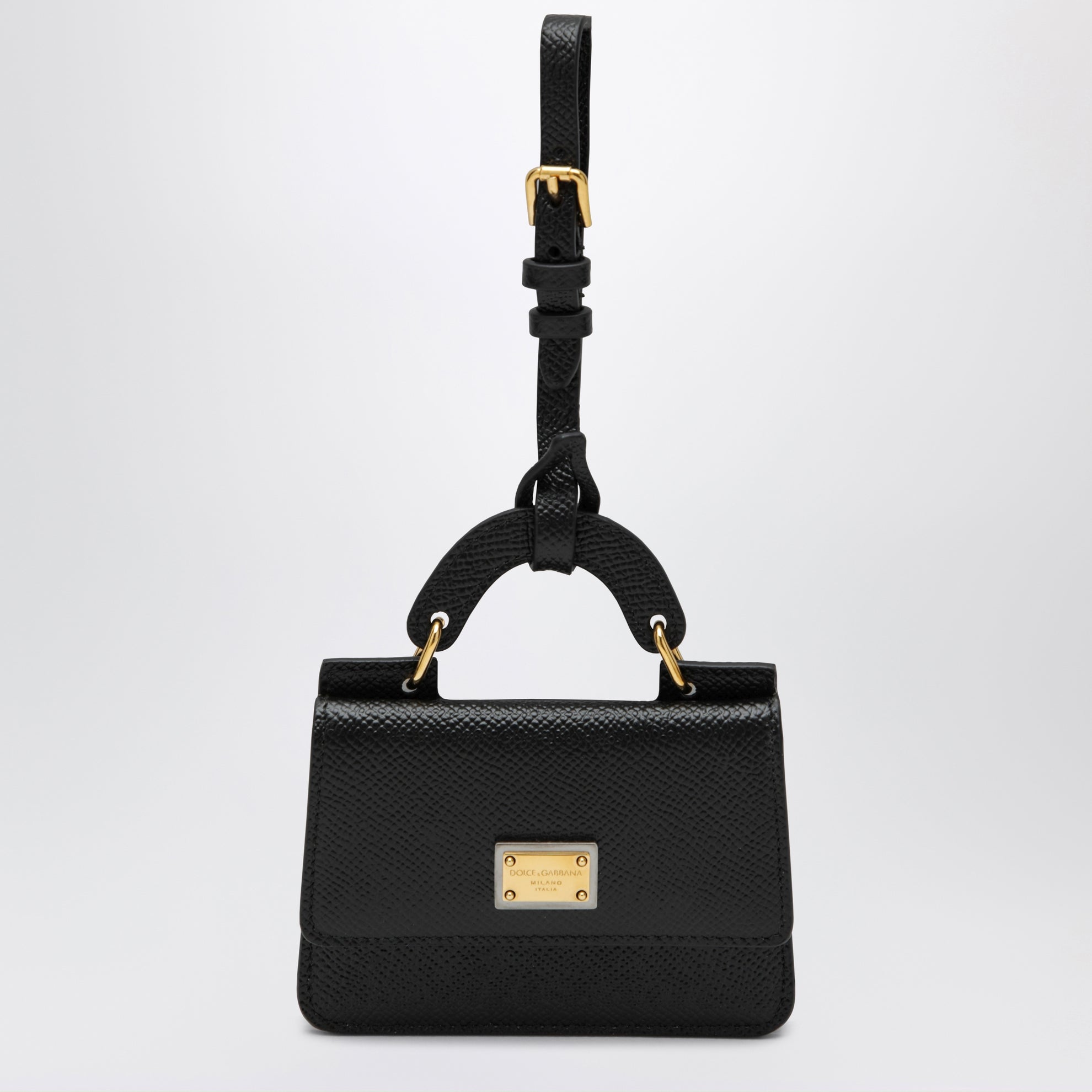 Portacarte in pelle di vitello Dauphine nero