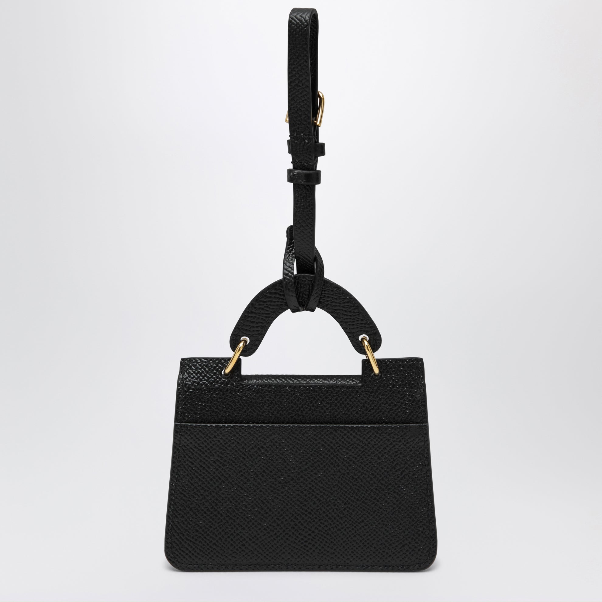 Portacarte in pelle di vitello Dauphine nero