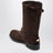 Bottes biker en daim Chocolate