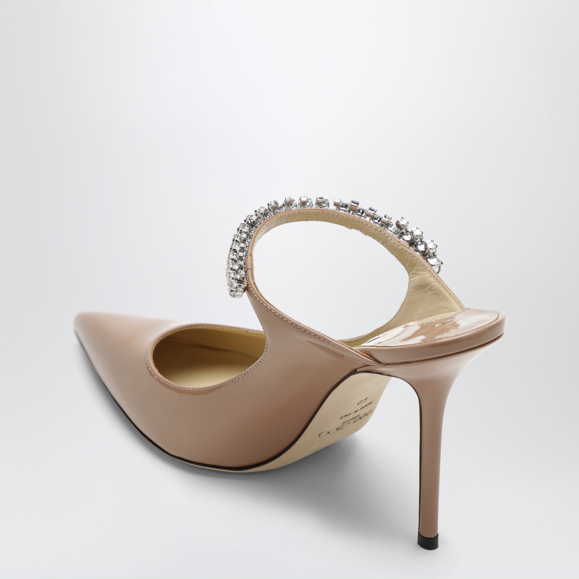 Sabot Bing 100 rosa in pelle verniciata