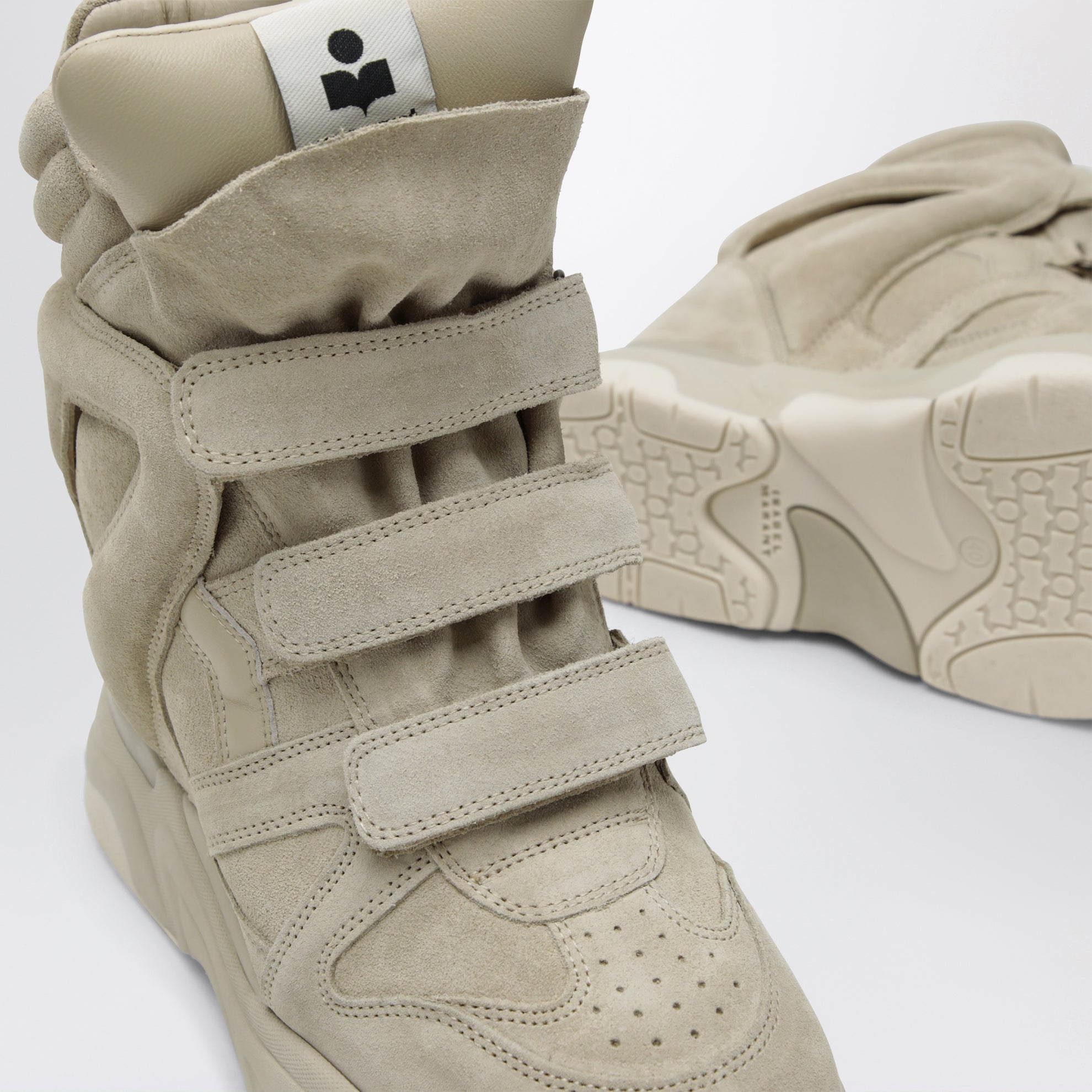 Baskets montantes Balskee en daim beige