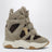 Sneakers Balskee Sabbia/Cioccolato in camoscio