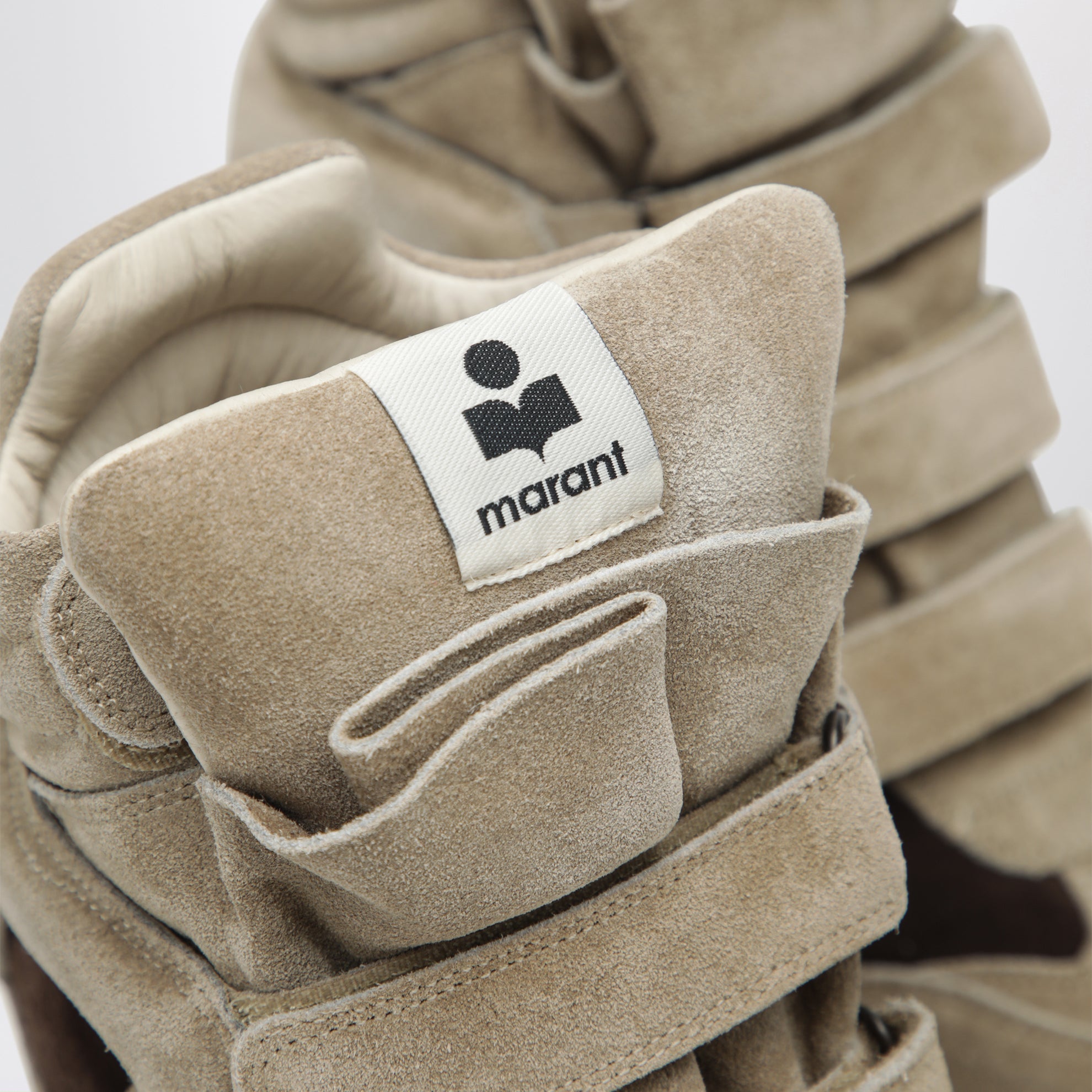 Sneakers Balskee Sabbia/Cioccolato in camoscio