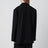 Black oversized single-breasted Gelso jacket