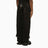 Pantalone nero con fondo rimovibile