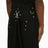 Pantalone nero con fondo rimovibile