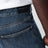 Jeans aus gewaschenem Denim