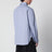 Camicia in popeline a righe bianca/blu