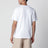 White T-shirt with logo embroidery