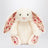 Blossom Bunny Berry plush toy in cream, medium size
