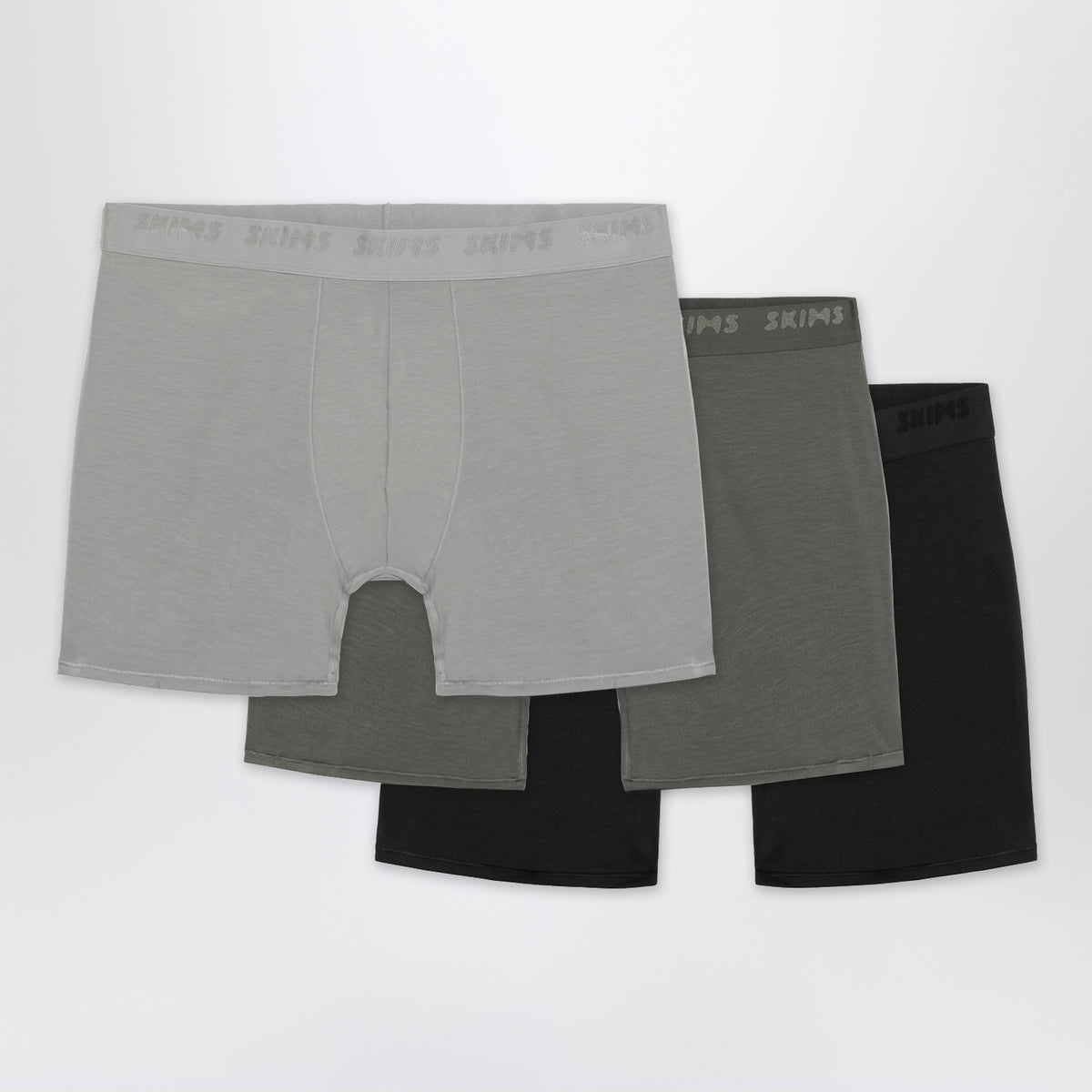 Lot de boxers en modal Charcoal Multi