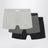 Set of 3 light grey boxers in stretch cotton