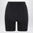 Black Seamless Sculpt mid-thigh shorts