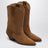 Stivali texani Duerto in camoscio cognac