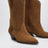 Stivali texani Duerto in camoscio cognac