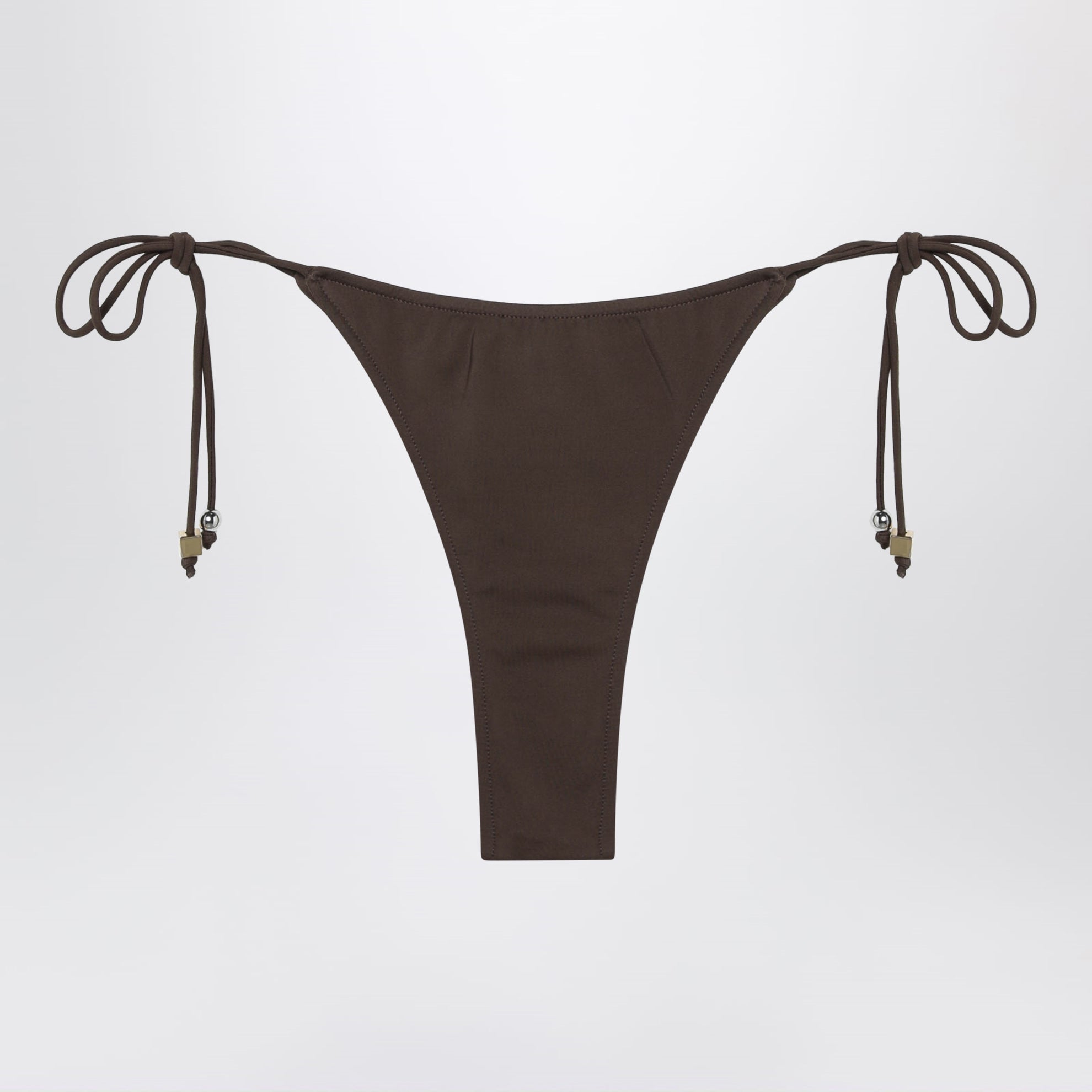Brown Triangle bikini bottom