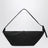 Borsa Shell Bag nera in nylon