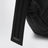 Borsa Shell Bag nera in nylon