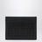 Woven plongé calfskin card holder in black