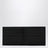 Black bi-fold wallet with embossed logo