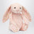 Mittelgroßes rosa Blossom Blush Bunny Plüschtier