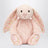 Mittelgroßes rosa Blossom Blush Bunny Plüschtier