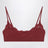 Bralette Fits Everybody bordeaux in pizzo elasticizzato