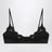 Schwarze Fits Everybody Bralette aus Stretch-Spitze