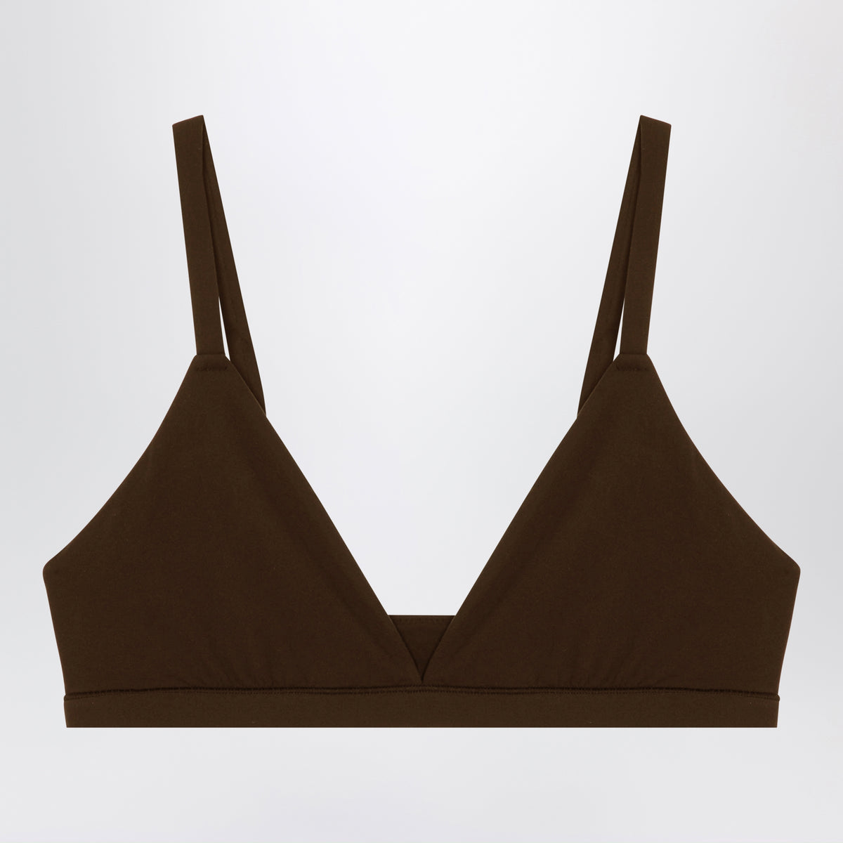 Bralette a triangolo Fits Everybody marrone Cacao