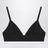 Bralette a triangolo Fits Everybody nera