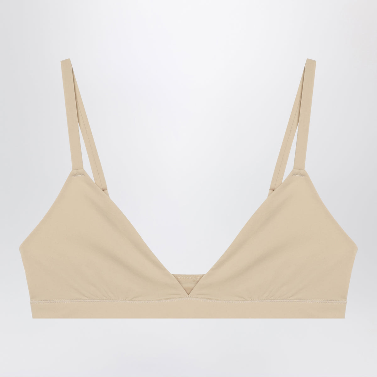 Sand beige Fits Everybody triangle bralette