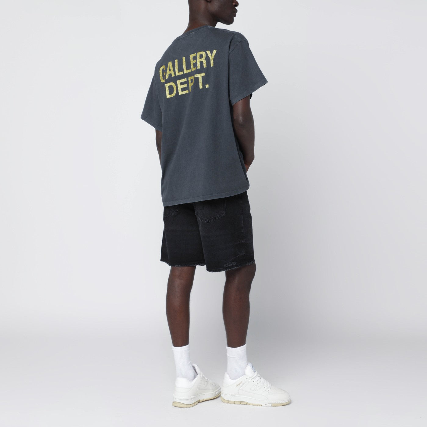 Gallery Dept. Black Big Reaper ATK vintage-effect T-shirt | TheDoubleF