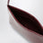 Burgundy Bra bag in patent leather