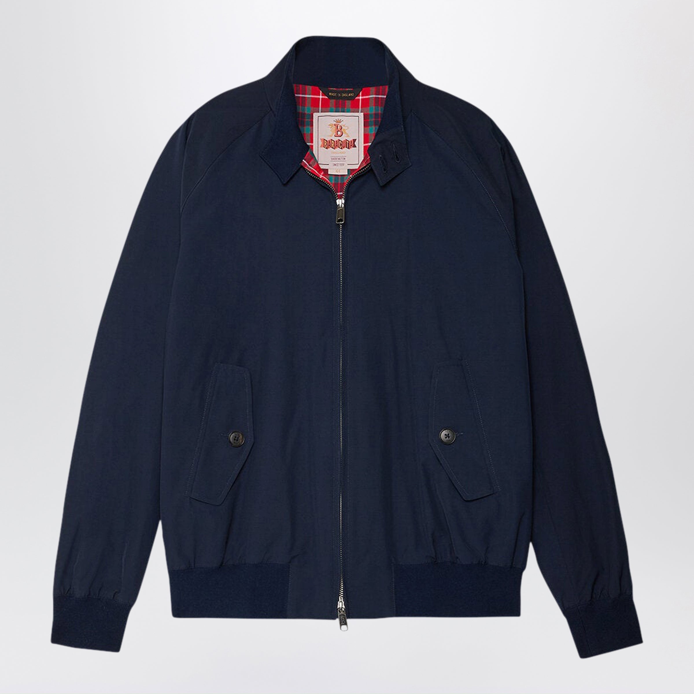 BARACUTA G9 Harrington jacket Navy Blue | TheDoubleF