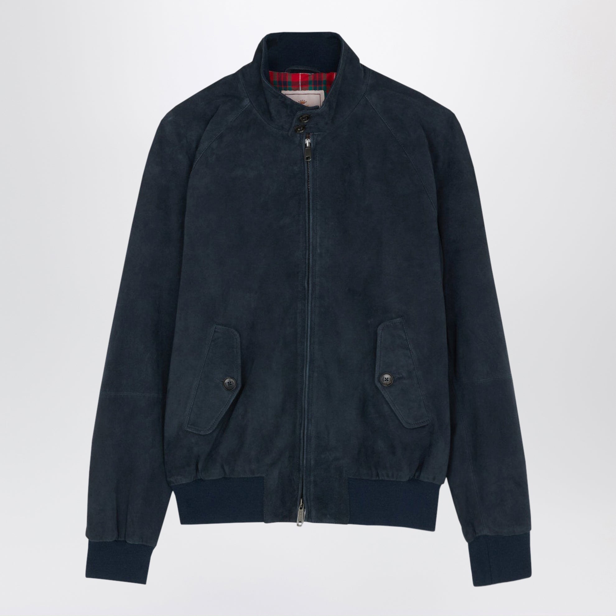 G9 Jacke aus Wildleder Navy Blue