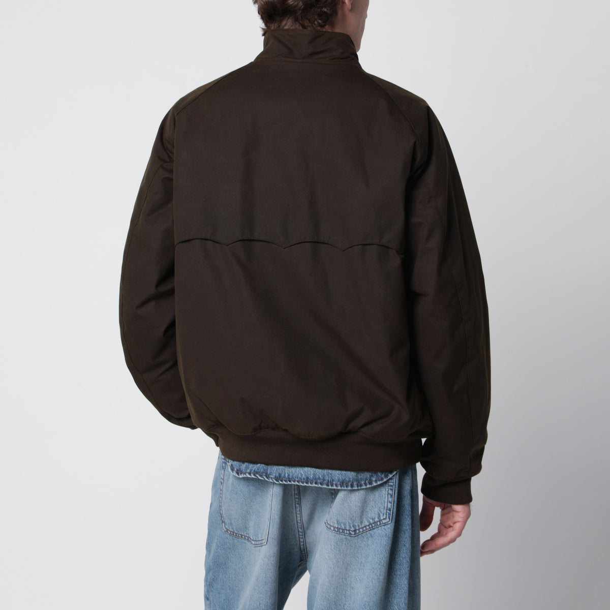 Deep Moss green G9 jacket in waxed cotton