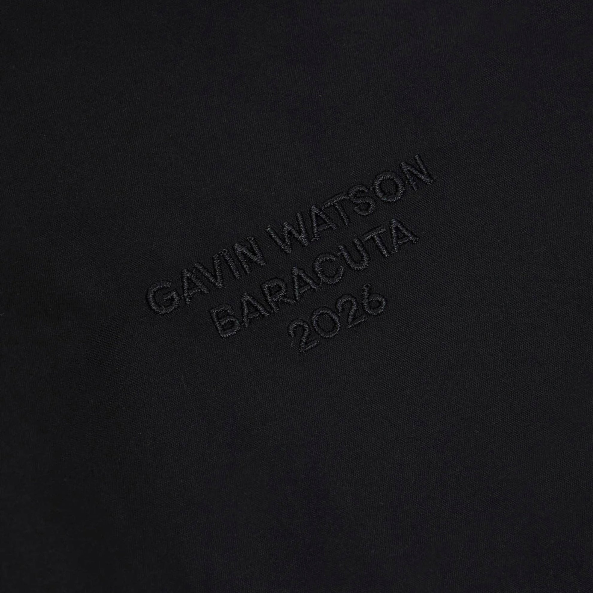 Black G9 Gavin Watson jacket with printed lining