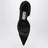Brigitte 100 pumps in black suede and mesh