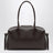 Brioche Duffle Bag in Espresso Pebble-Grained Leather