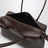 Brioche Duffle Bag in Espresso Pebble-Grained Leather