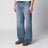 Jeans blu medio effetto slavato