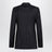 Double-breasted pinstripe wool jacket, dark navy