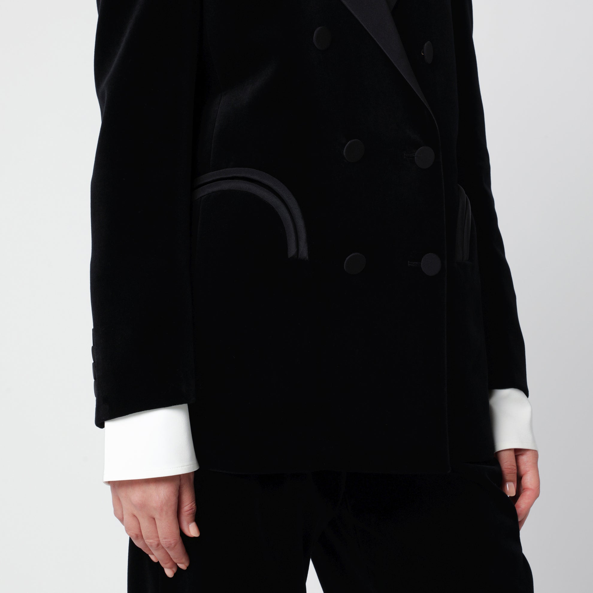 Everyday Jealousy blazer in black velvet