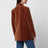 Everyday Jealousy Blazer aus karamellfarbenem Samt