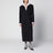 Cappotto doppiopetto grigio antracite in lana